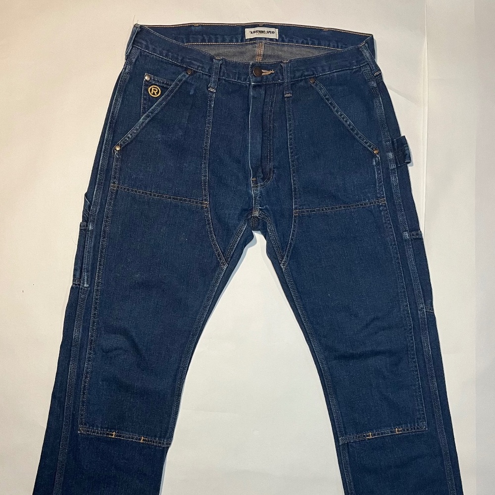 A Bathing Ape Bape Cargo Jeans Mens M